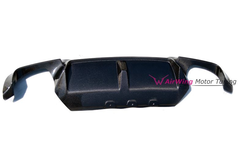 BMW F10 M5 3D rear diffuser 01